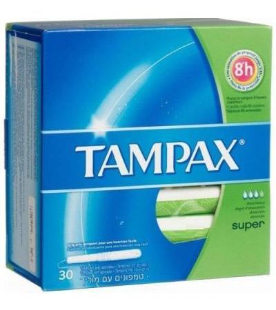 Tampax Super Tampons 30 штук