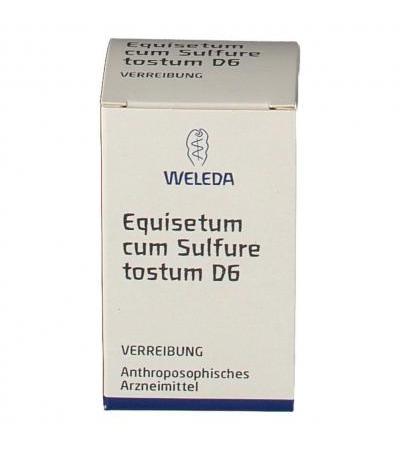 Weleda Equisetum Cum Sulfure Tostum Trit D 6 50г