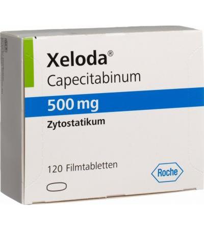 Xeloda 500 mg 120 filmtablets