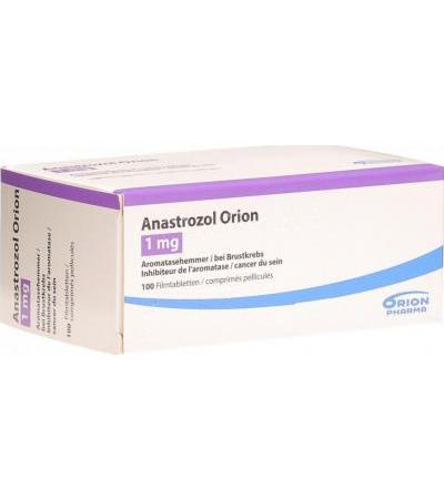 Anastrozol Orion Filmtabletten 1mg 100 Stück