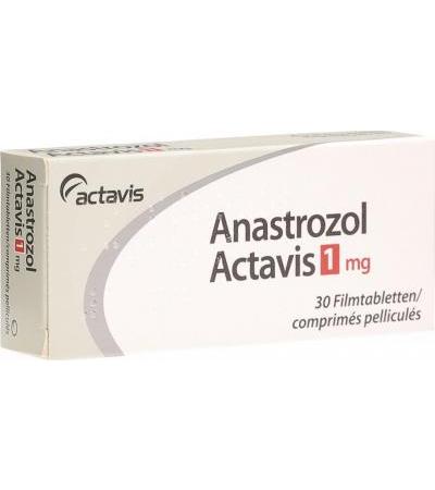 Anastrozol Actavis Filmtabletten 1mg 30 Stück