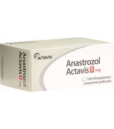 Anastrozol Actavis Filmtabletten 1mg 100 Stück