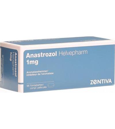 Anastrozol Helvepharm Filmtabletten 1mg 98 Stück