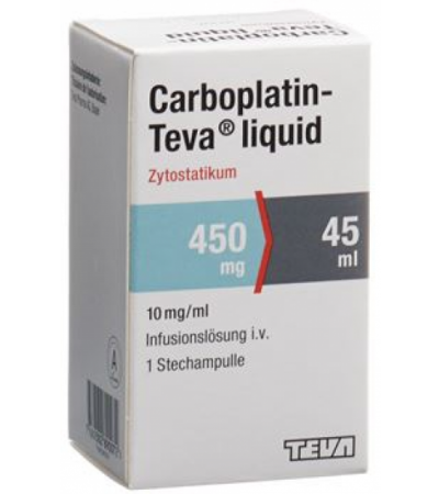 Carboplatin Teva Liquid 450mg/45ml Durchstechflasche