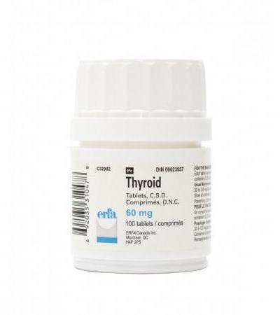 Thyroid (ERFA 1 grain)