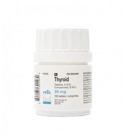 Thyroid (ERFA ½ grain)