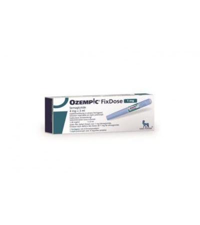 Ozempic FixDose Inj Lös 4 mg/3ml (1 mg/Dosis) Fertpen 3 ml