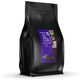 Сливы CO COA в темном шоколаде, органические, 500 г – темный шоколад из натурального какао, без белого сахара, веганский, без глютена, без лактозы – ваш любимый десерт из темного шоколада.