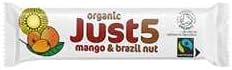 Всего 5 органических манго из Бразилии, выращенных в рамках программы Trade Organic Trade, 40 г (упаковка из 18 штук)