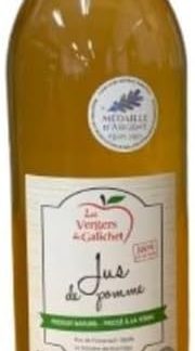 Ремесленный яблочный сок Vendéen, Les Vergers du Pléssis, 100% чистый сок, без добавления сахара и консервантов, 1 литр.