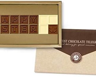 Счастливой Пасхи – ChocoTelegram | идея подарка | шоколад | Пасха | пасхальный подарок | поздравительная открытка | шоколадное послание | пасхальный сюрприз | для взрослых | детей | пасхальное гнездо | пасхальный кролик