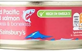 Тихоокеанский лосось без кожи и костей Sainsbury's, 105 г - Тихоокеанский лосось без кожи и костей.