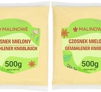 Сушеный молотый чеснок с ароматом малины, 1 кг, премиум-класса.