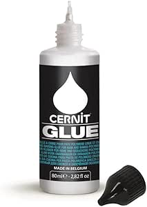 CERNIT CE3070080000C – Термореактивный клей – клей для полимерной глины – для соединения деталей из глины – флакон 80 мл