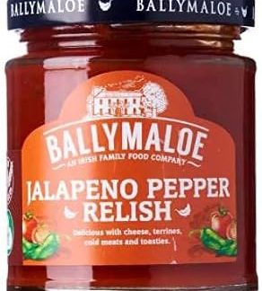 Соус из перца халапеньо Ballymaloe 195 г - идеально подходит для добавления вкусного соуса к любому сэндвичу или бургеру.