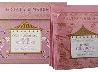 FORTNUM & Mason, Rose Pouchong, 15 пакетиков цельнолистового шелковистого чая.