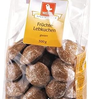 Имбирные пряники в белой глазури, 500 г