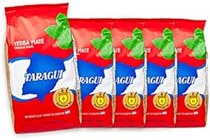 Набор из 5 банок чая мате Taragui, экономичный вариант - йерба мате, 5 x 1 кг