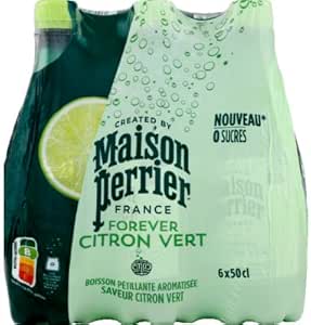 Газированный напиток Maison Perrier Forever со вкусом лайма, 6 бутылок по 50 мл.