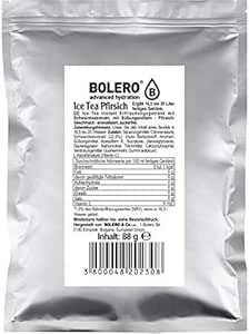 Bolero Drinks ICE TEA Getränkepulver, 88 г Beutel (Ice Tea Pfirsich)