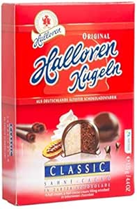 Оригинальные шоколадные шарики «Халлорен» с начинкой из какао и сливочного крема, покрытые темным шоколадом • Идея для подарка
