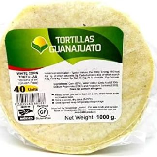 Лепешки из белой кукурузы, 1 кг (40 штук)