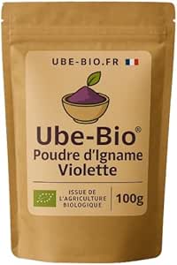 100 г порошка, натуральный фиолетовый ямс (Dioscorea Alata): без добавок, веганский и безглютеновый продукт. Суперфуд. Богат антиоксидантами и клетчаткой.