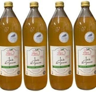 Ремесленный яблочный сок Vendéen, Les Vergers du Pléssis, 100% чистый сок, без добавления сахара и консервантов, 1 литр.