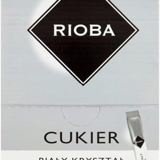 Белый сахар в кофейных пакетиках, 200 штук x 5 кг, монопорционные пакетики Rioba.