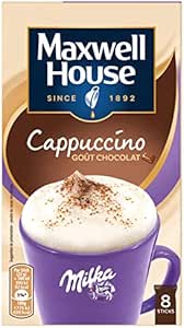 Растворимый кофе Капучино в стиках, 176 г, шоколад