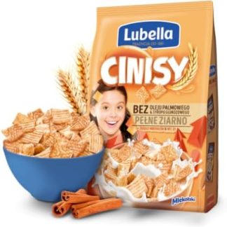 Lubella Mlekołaki Cinisy Крупы квадратные с корицей 250 г