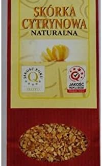 Натуральная лимонная цедра, без сахара, 50 г.