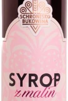 Малиновый сироп Clean Label, 51% малинового сока, без сахара, 250 мл.