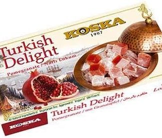 Турецкая сладость, лукум (гранатапфель) - Нарли лукум, турецкий мед, турецкая сладость, 500 г