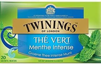 Twinings Green Intense Mint - упаковка из 20 штук