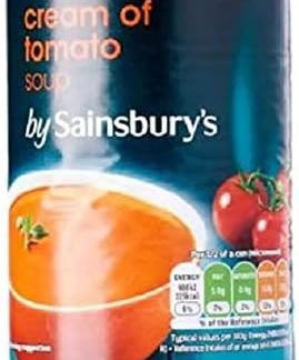 Томатный крем-суп Sainsbury's, 400 г - Томатный крем-суп занял особое место в наших сердцах, а также на наших кухонных полках.