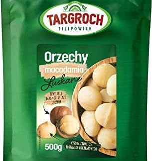 Очищенные орехи макадамия 500 г Targroch