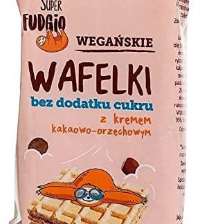 Вафли с какао и ореховым кремом без добавления сахара, органические (4 x 30 г) 120 г - ME GUSTO (SUPER FUDGIO)
