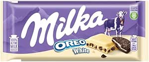Milka Белый шоколад Oreo Белый 100 г