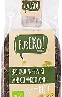 Органические темно-зеленые тыквенные семечки 150 г Eureko
