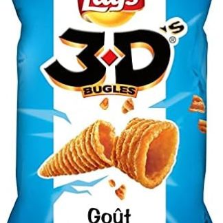 LAY'S - 3D'S Bugles Gout Nature 85 г - набор из 4 штук - бесплатная доставка
