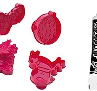 Мой набор для приготовления рождественского печенья + черный кондитерский карандаш