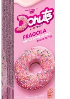Клубничные пончики без глютена Cuore Nero Fragola 111 г - Tiny Donuts