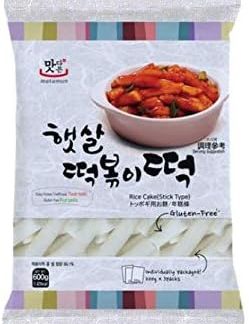 Рисовые палочки «Матамун» — рисовые палочки в тубе (палочки) 600 г, корейский ттокпокки.