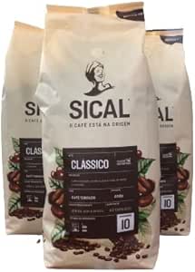 Кофейные зерна Sical, португальская обжарка, 3 x 1 кг