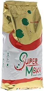 Кофе La Brasiliana Super Moka Smart 1 кг, 100% Робуста, средней обжарки, с высоким содержанием кофеина