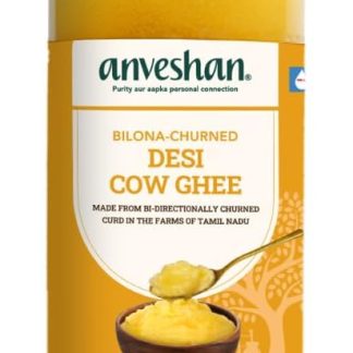Топленое коровье масло Anveshan A2 250 мл Стеклянная банка Метод Билон Культивированный творог, чистый, натуральный и полезный, протестировано в лаборатории