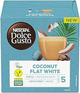 Кофейные капсулы Dolce Gusto со вкусом кокоса (маккиато), 3 x 12 шт.