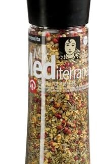 Carmencita. Средиземноморская смесь соли. Большая мельница. 190 г (6,7 унции)