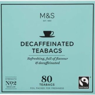 MARKS & SPENCER - Чайные пакетики без кофеина, 80 пакетиков